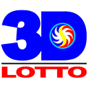 The official 3D Lotto logo of the PCSO