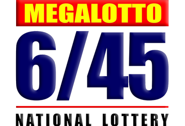 The official Mega Lotto 6/45 logo of the PCSO